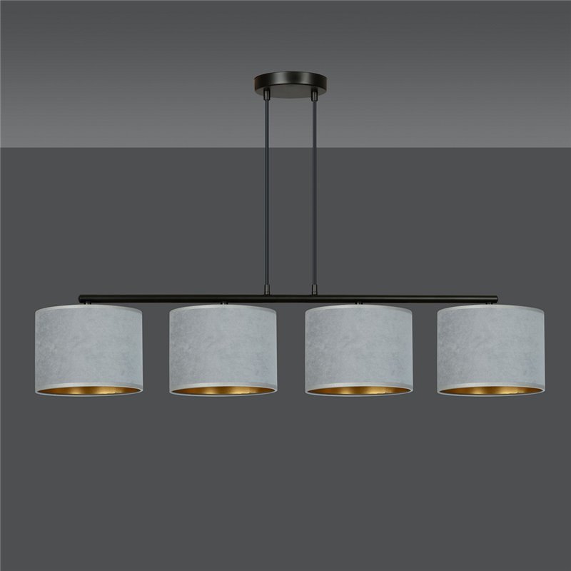 HILDE 4 BL GRAY EMIBIG Lampa wisząca HILDE 4 BL GRAY EMIBIG Lampa wisząca