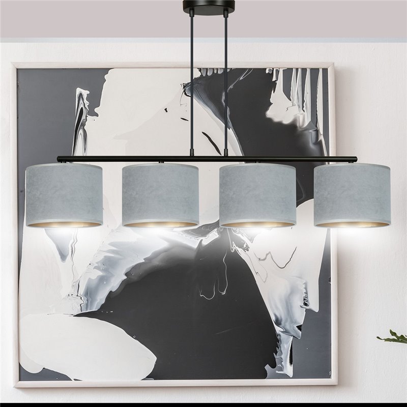 HILDE 4 BL GRAY EMIBIG Lampa wisząca HILDE 4 BL GRAY EMIBIG Lampa wisząca