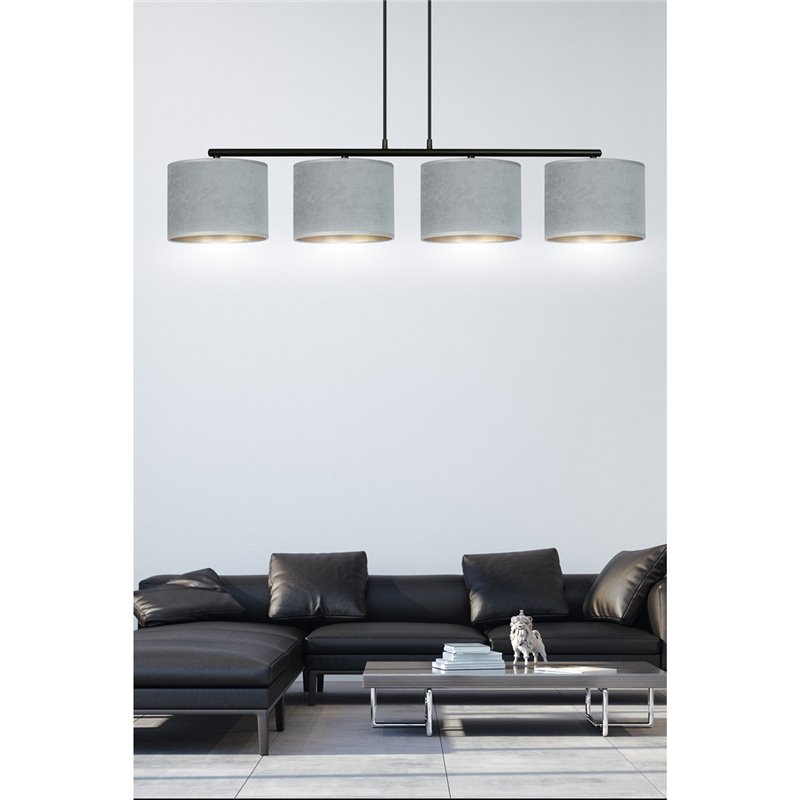 HILDE 4 BL GRAY EMIBIG Lampa wisząca HILDE 4 BL GRAY EMIBIG Lampa wisząca