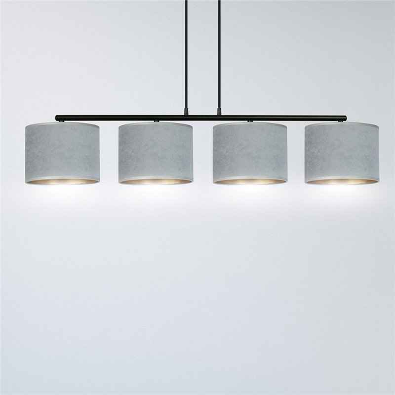 HILDE 4 BL GRAY EMIBIG Lampa wisząca HILDE 4 BL GRAY EMIBIG Lampa wisząca