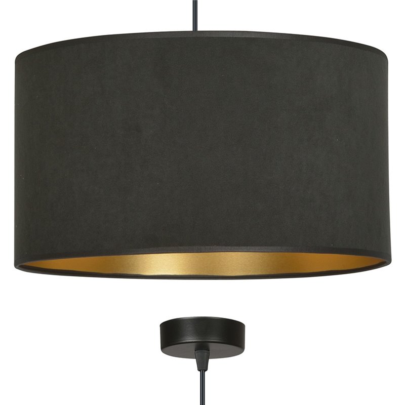 HILDE 1 BL BLACK EMIBIG Lampa wisząca HILDE 1 BL BLACK EMIBIG Lampa wisząca
