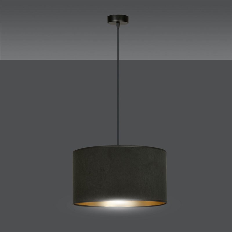HILDE 1 BL BLACK EMIBIG Lampa wisząca HILDE 1 BL BLACK EMIBIG Lampa wisząca