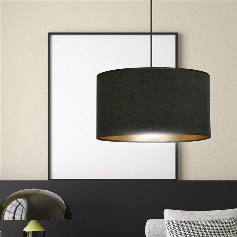 HILDE 1 BL BLACK EMIBIG Lampa wisząca HILDE 1 BL BLACK EMIBIG Lampa wisząca