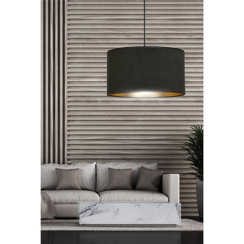 HILDE 1 BL BLACK EMIBIG Lampa wisząca HILDE 1 BL BLACK EMIBIG Lampa wisząca