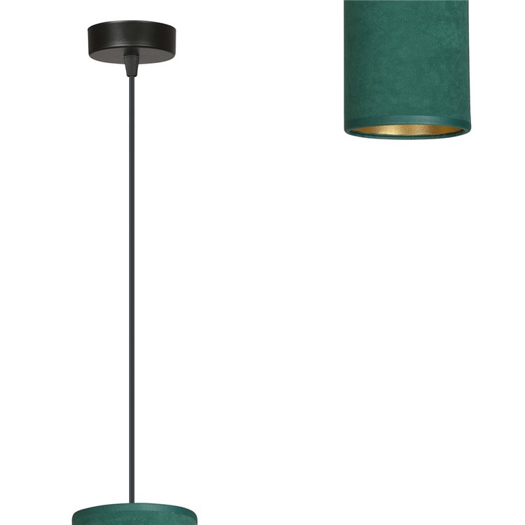 BENTE 1 BL GREEN EMIBIG Lampa wisząca