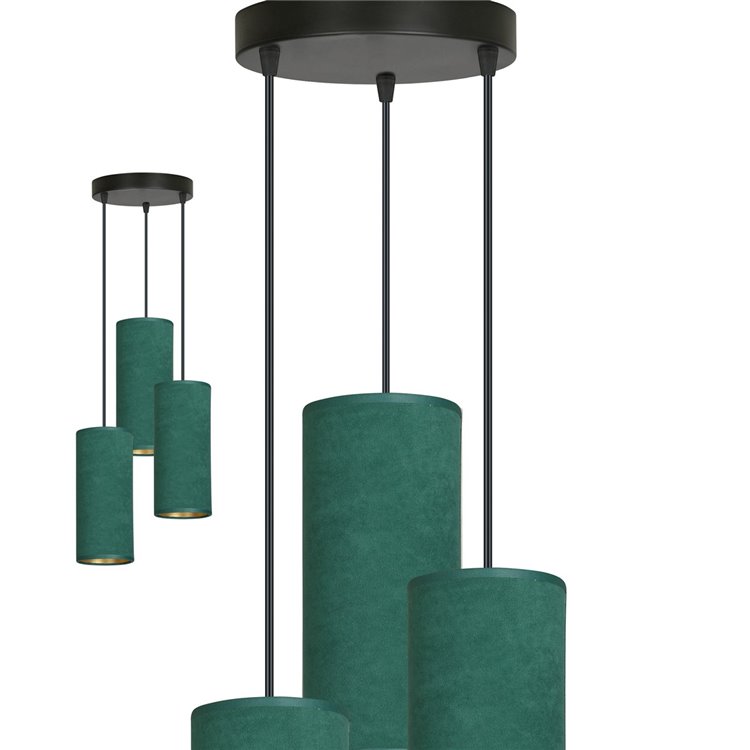 BENTE 3 BL PREMIUM GREEN EMIBIG Lampa wisząca