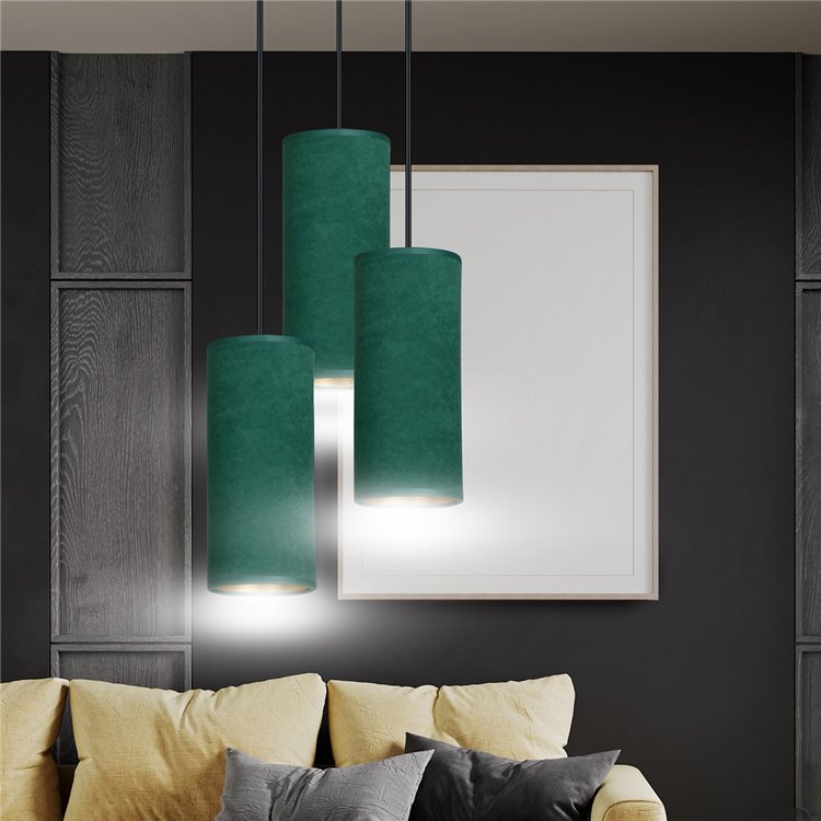 BENTE 3 BL PREMIUM GREEN EMIBIG Lampa wisząca