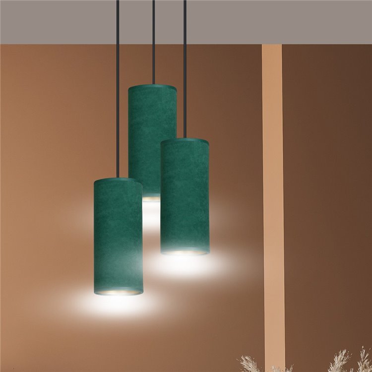 BENTE 3 BL PREMIUM GREEN EMIBIG Lampa wisząca