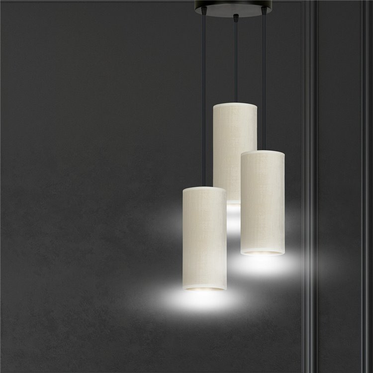 BENTE 3 BL PREMIUM WHITE EMIBIG Lampa wisząca