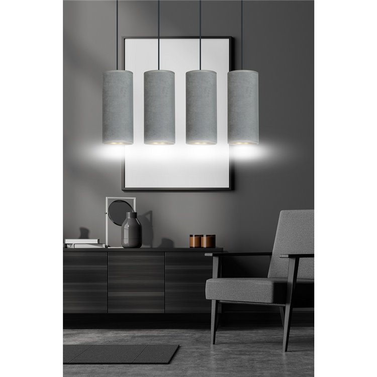 BENTE 4 BL GRAY EMIBIG Lampa wisząca