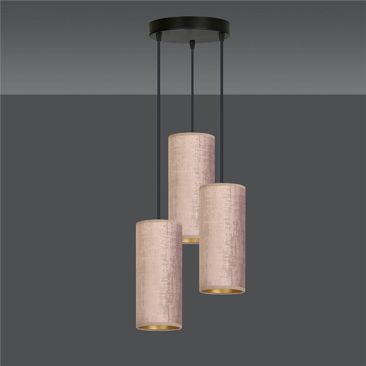 BENTE 3 BL PREMIUM ROSE EMIBIG Lampa wisząca