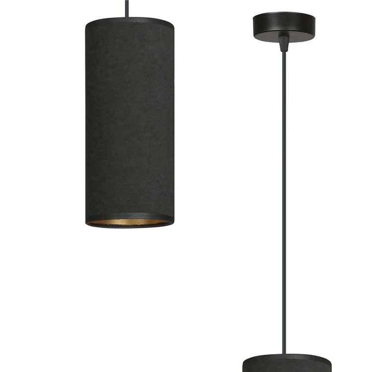 BENTE 1 BL BLACK EMIBIG Lampa wisząca