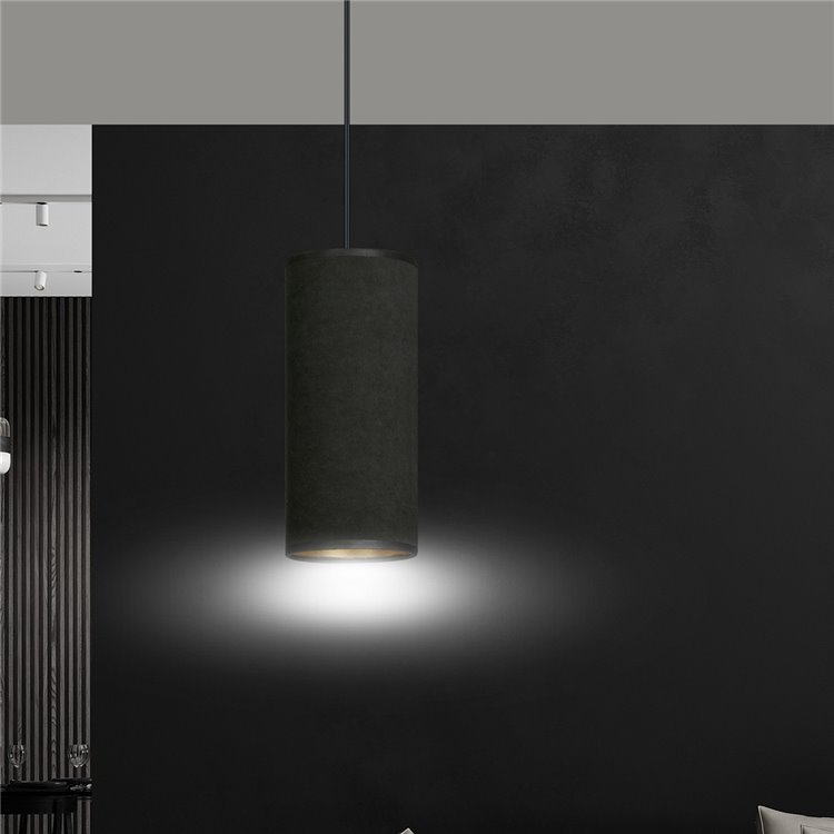 BENTE 1 BL BLACK EMIBIG Lampa wisząca