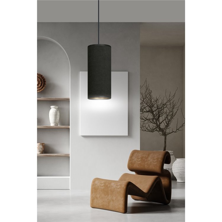 BENTE 1 BL BLACK EMIBIG Lampa wisząca