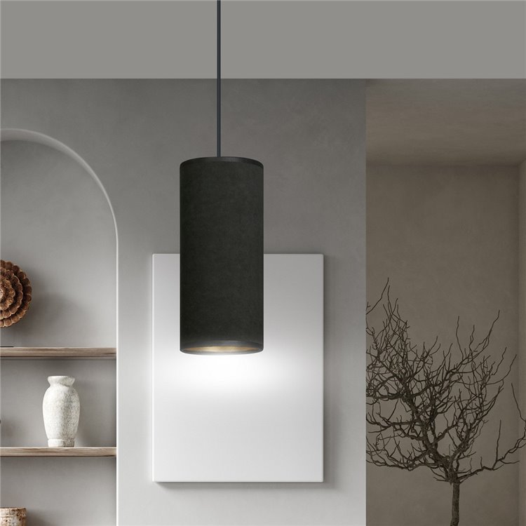 BENTE 1 BL BLACK EMIBIG Lampa wisząca