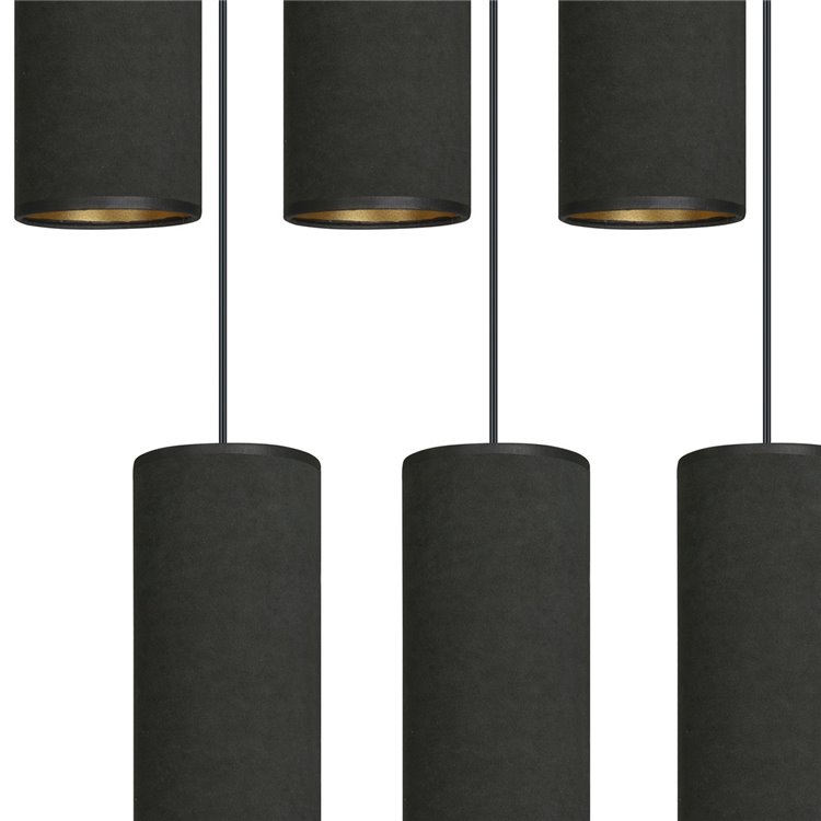 BENTE 3 BL BLACK EMIBIG Lampa wisząca