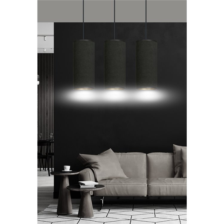 BENTE 3 BL BLACK EMIBIG Lampa wisząca