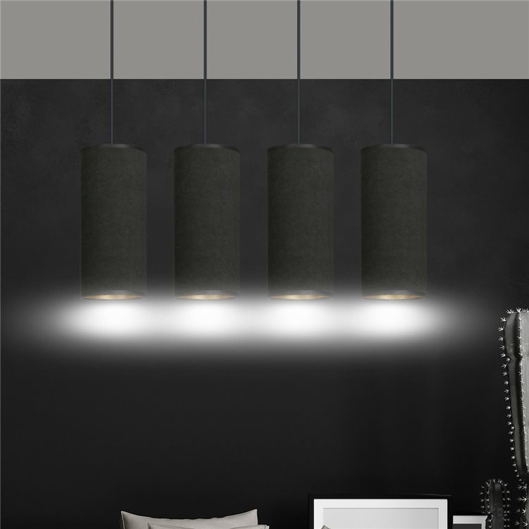 BENTE 4 BL BLACK EMIBIG Lampa wisząca