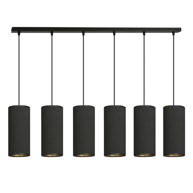 BENTE 6 BL BLACK EMIBIG Lampa wisząca