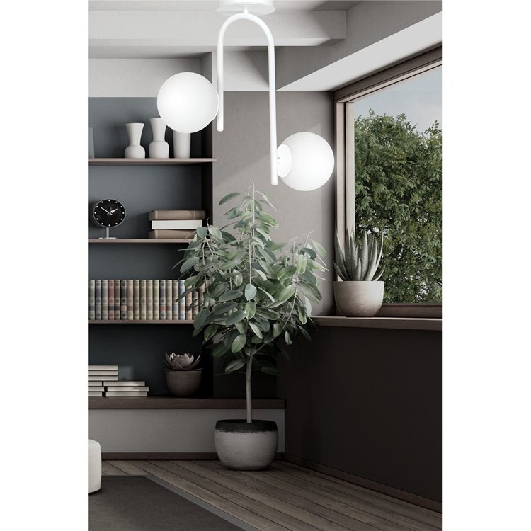 KALF 2 WHITE EMIBIG Lampa sufitowa