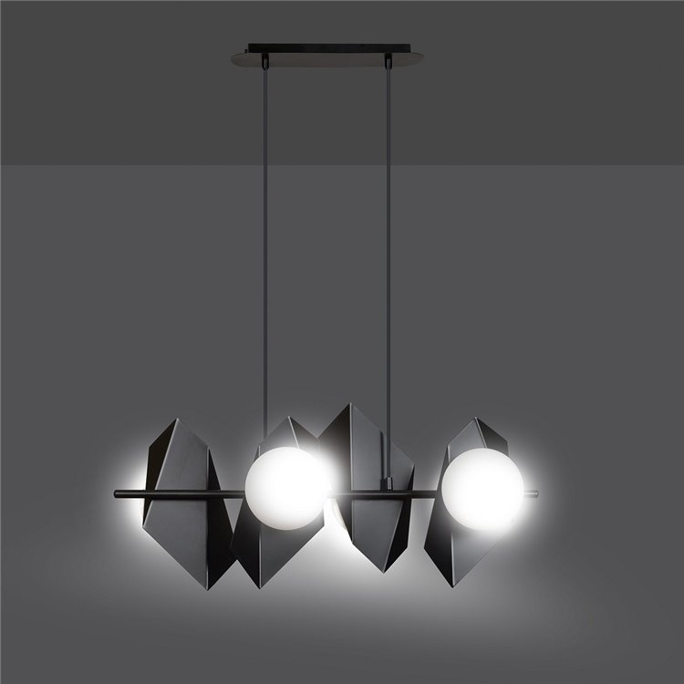 DRIFTON 4 BLACK EMIBIG Lampa wisząca