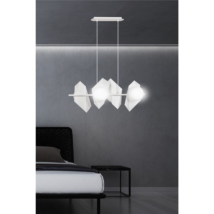 DRIFTON 4 WHITE EMIBIG Lampa wisząca