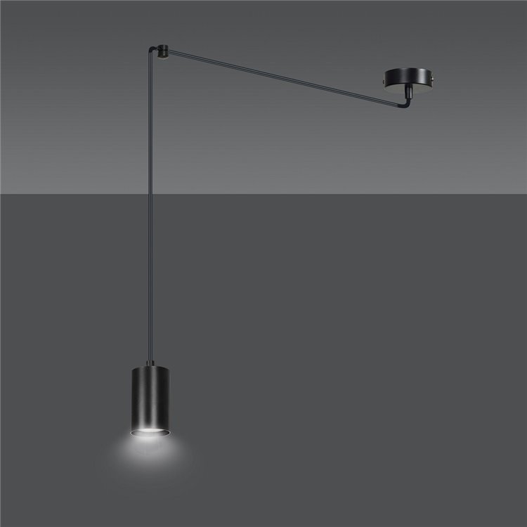 TRAKER 1 BL/BLACK EMIBIG Lampa wisząca