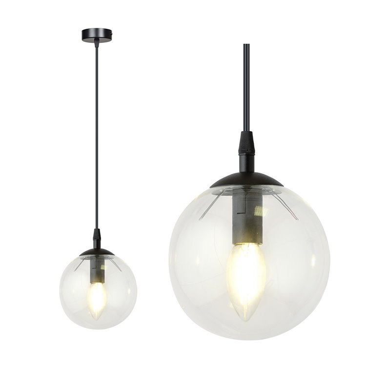 COSMO 1 BL TRANSPARENT EMIBIG Lampa wisząca