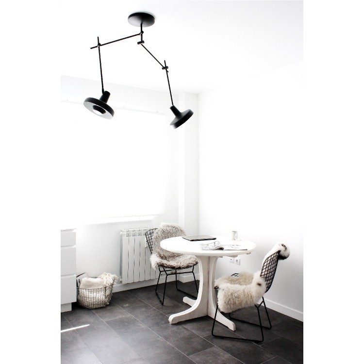 Lampa Arigato Ceiling 2 black Grupa Products