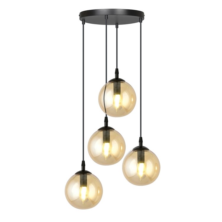 COSMO 4 BL PREMIUM MIODOWY EMIBIG Lampa wisząca