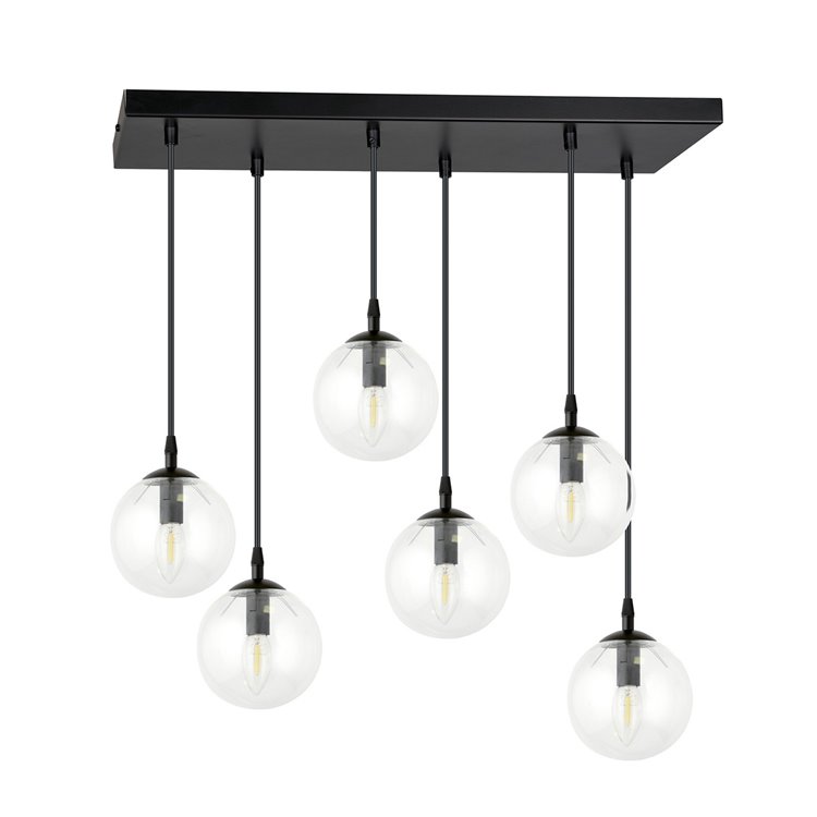 COSMO 6 BL TRANSPARENT EMIBIG Lampa wisząca