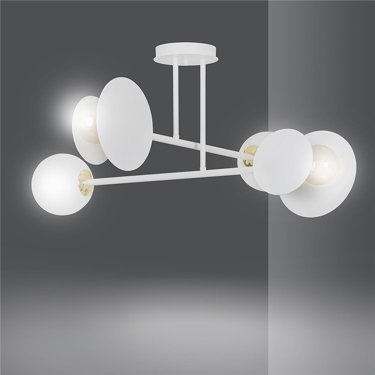 MINERVA 4 WHITE EMIBIG Lampa sufitowa