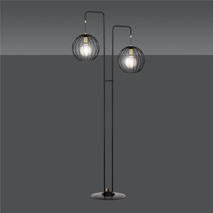 ALBIO LP2 BLACK EMIBIG Lampa podłogowa