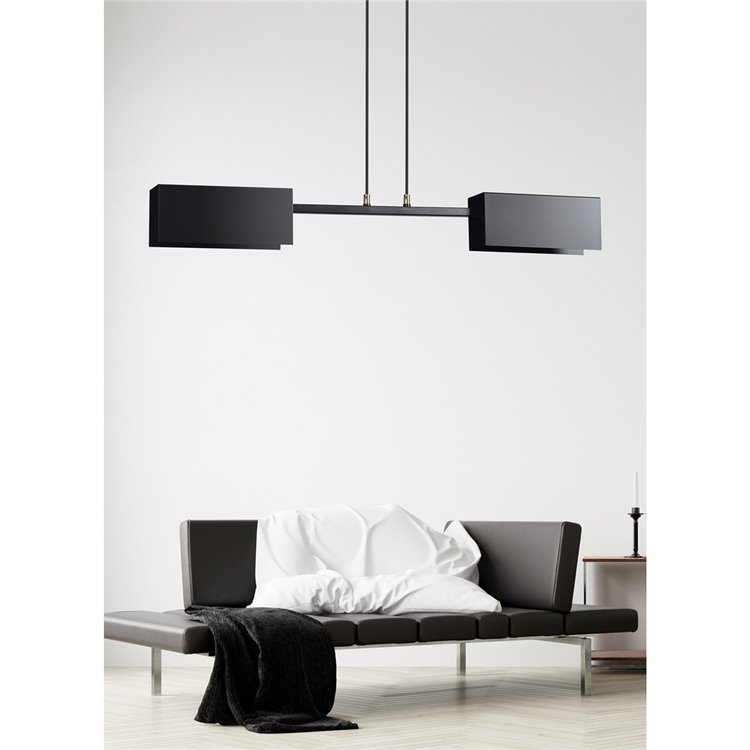 TOLOS 2 BLACK EMIBIG Lampa wisząca