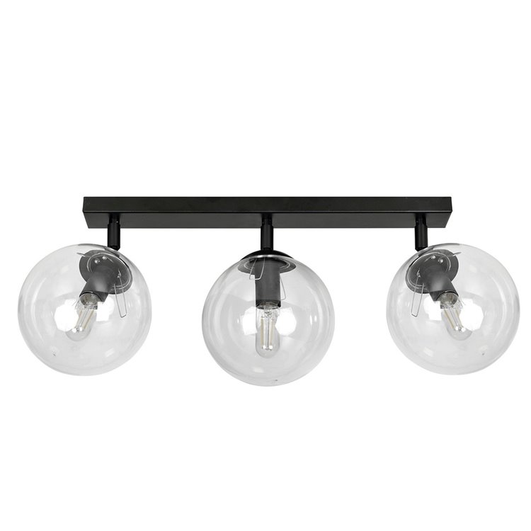 TOFI 3 BL TRANSPARENT EMIBIG Lampa sufitowa