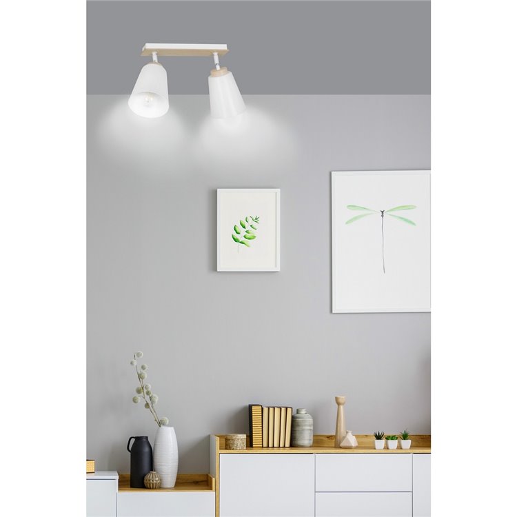 ATLAS 2 WHITE EMIBIG Lampa sufitowa