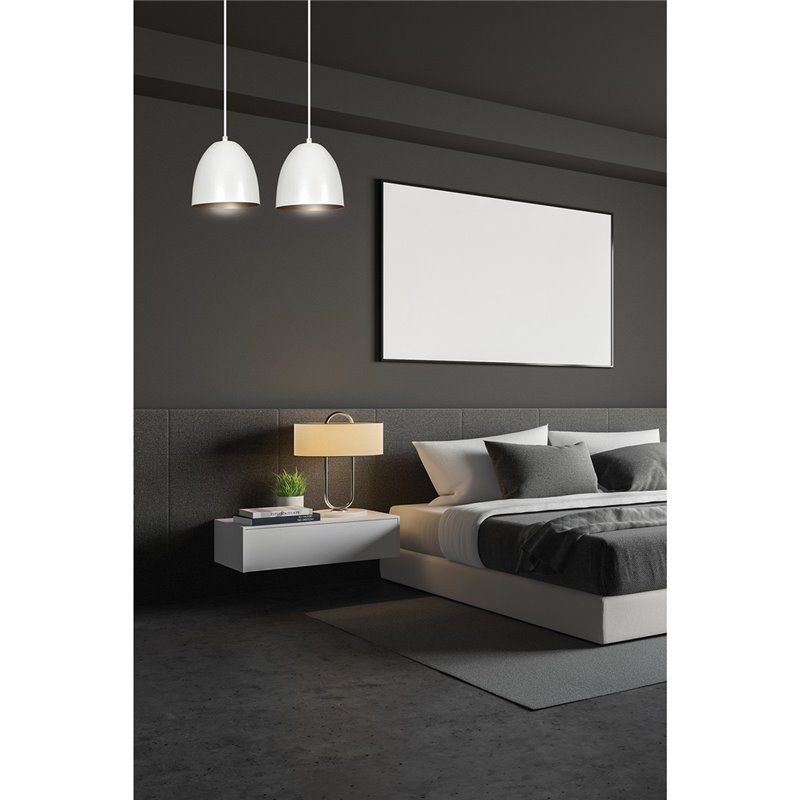 LENOX 2 WHITE / GOLD EMIBIG Lampa wisząca LENOX 2 WHITE / GOLD EMIBIG Lampa wisząca