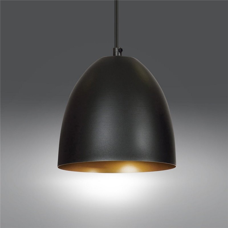 LENOX 1 BLACK / GOLD EMIBIG Lampa wisząca LENOX 1 BLACK / GOLD EMIBIG Lampa wisząca