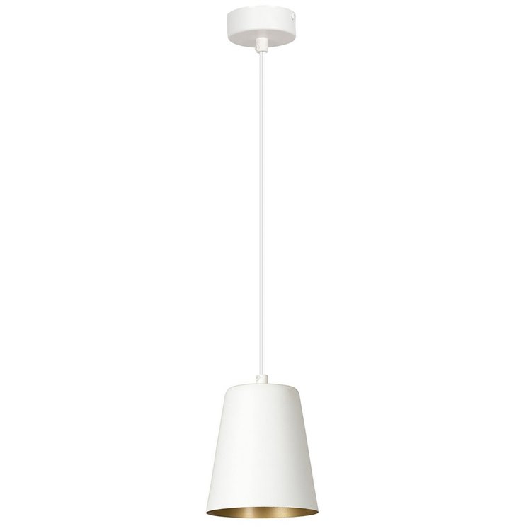 MILARGO 1 WHITE / GOLD EMIBIG Lampa wisząca