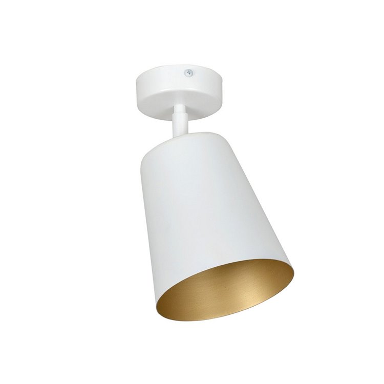 PRISM 1 WHITE / GOLD EMIBIG Lampa sufitowa