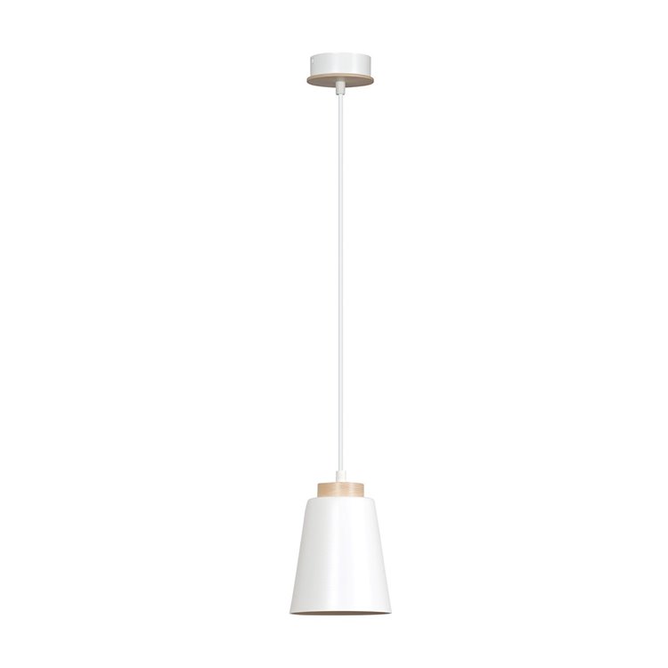 BOLERO 1 WHITE EMIBIG Lampa wisząca