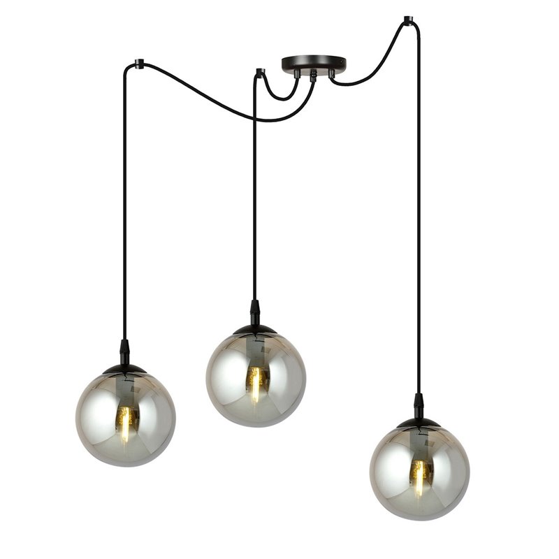 GIGI 3 BL GRAFIT EMIBIG Lampa wisząca GIGI 3 BL GRAFIT EMIBIG Lampa wisząca