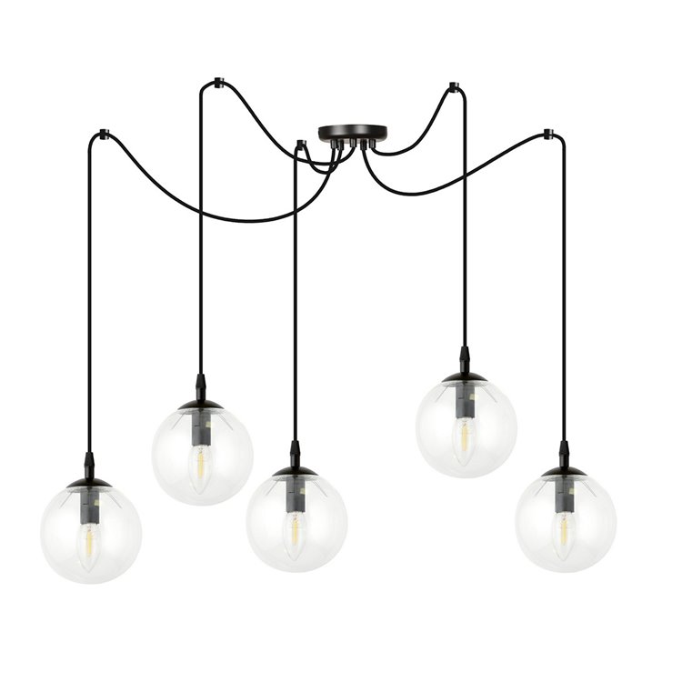 GIGI 5 BL TRANSPARENT EMIBIG Lampa wisząca