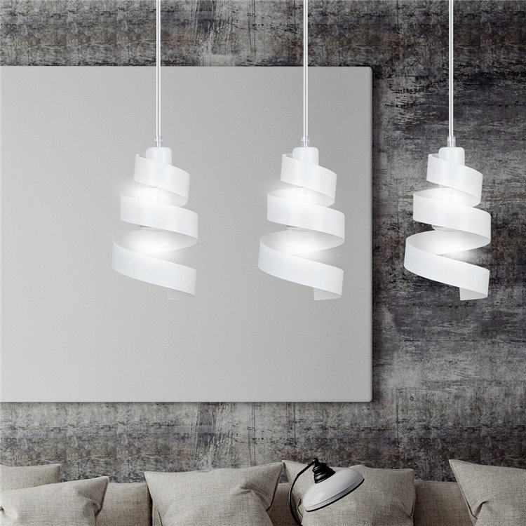 SAGA 3 WHITE EMIBIG Lampa wisząca