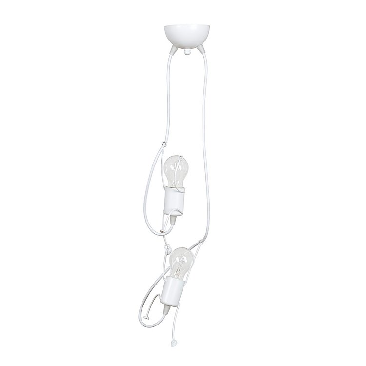 BOBI 2 WHITE EMIBIG Lampa wisząca