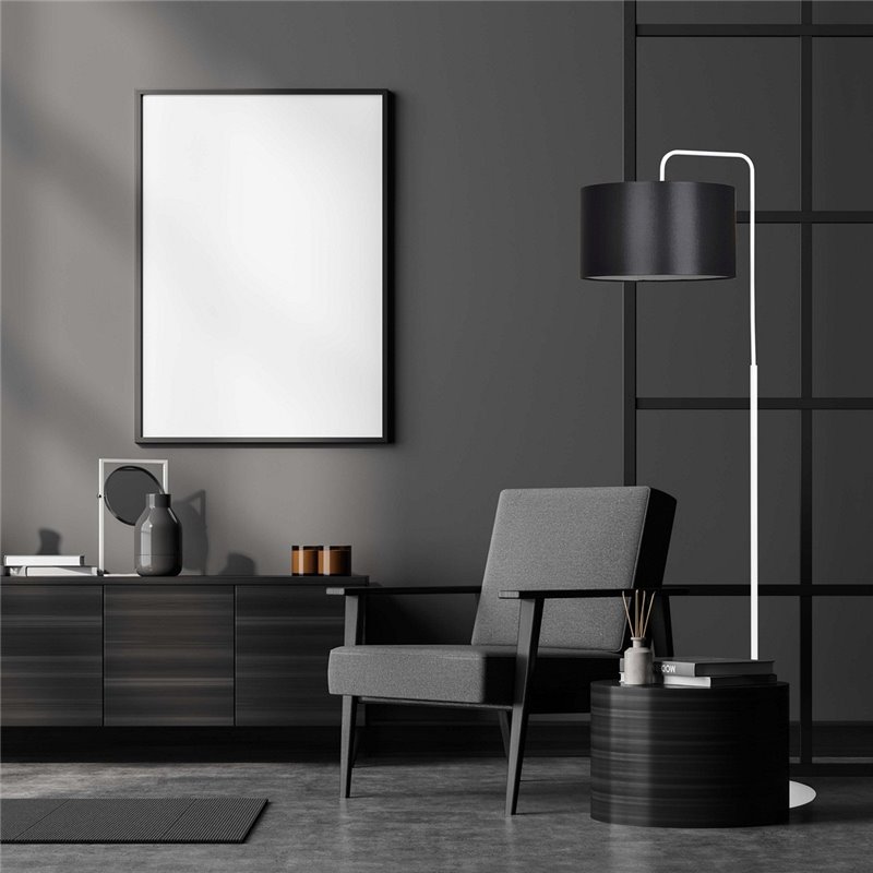 TRAPO LP1 WH BLACK EMIBIG Lampa podłogowa TRAPO LP1 WH BLACK EMIBIG Lampa podłogowa
