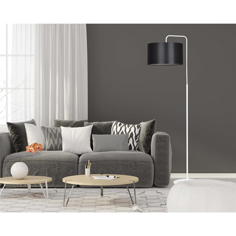 TRAPO LP1 WH BLACK EMIBIG Lampa podłogowa TRAPO LP1 WH BLACK EMIBIG Lampa podłogowa