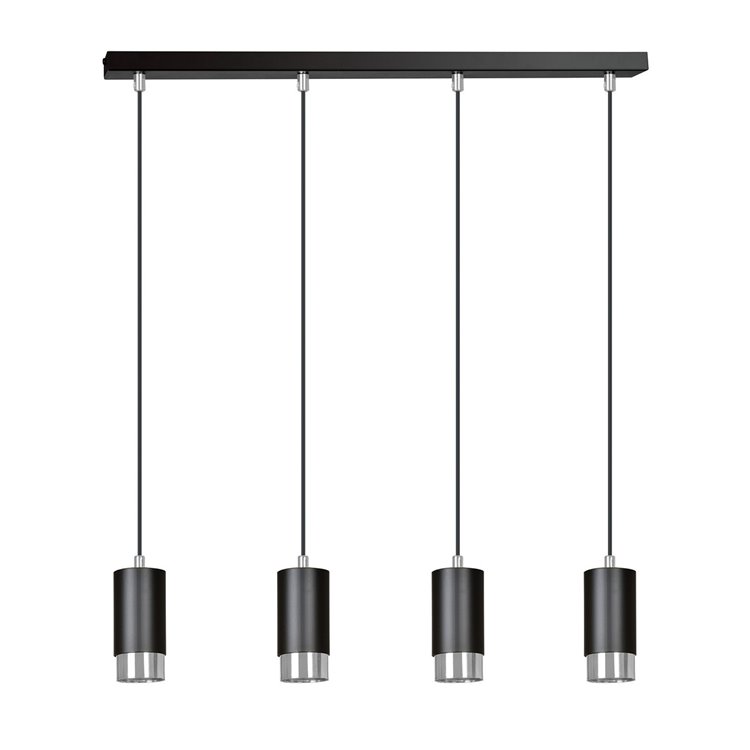 FUMIKO 4 BL/CHROME EMIBIG Lampa wisząca