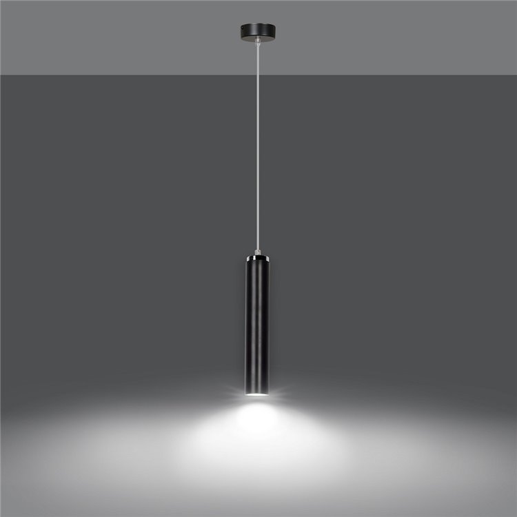 LUNA 1 BLACK EMIBIG Lampa wisząca