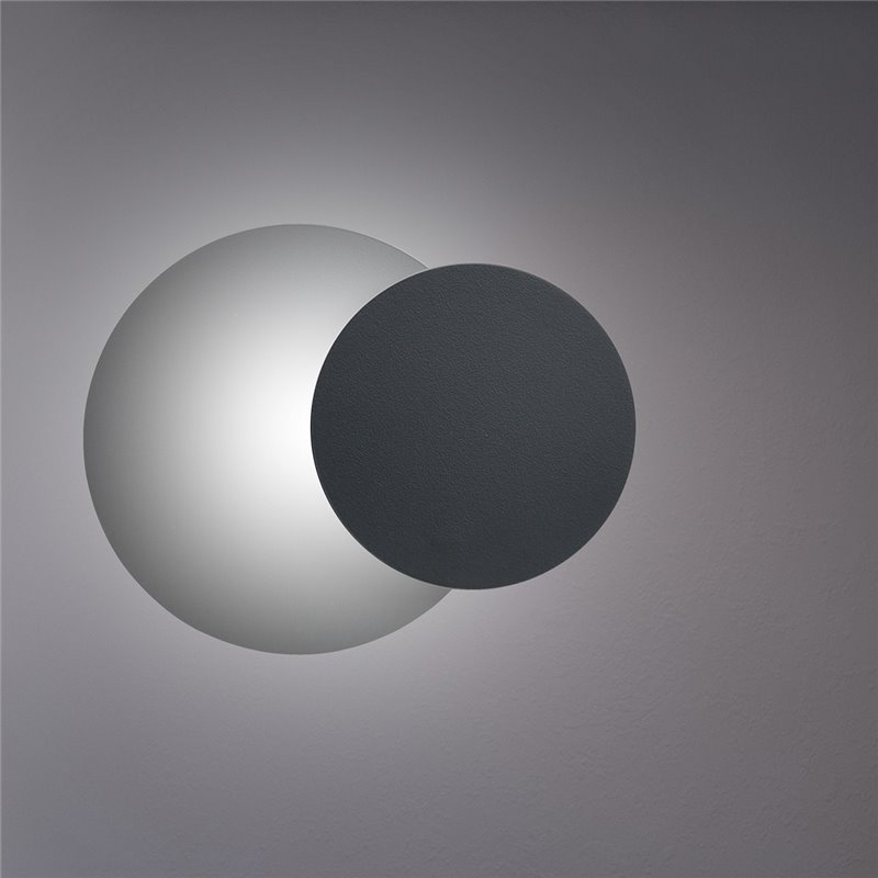 CIRCLE 1C BLACK EMIBIG Kinkiet CIRCLE 1C BLACK EMIBIG Kinkiet